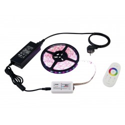 LED juostos komplektas EUROLITE LED IP Strip Set 300 5m RGBW 12V 2.4GHz