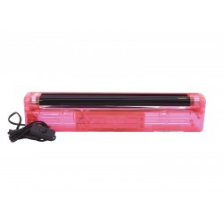 UV šviestuvas EUROLITE UV tube complete fixture 45cm 15W ABS red