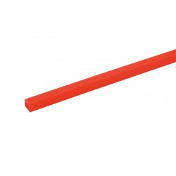 EUROLITE Tubing 10x10mm red UV-active 4m EUROLITE Tubing 10x10mm red UV-active 4m