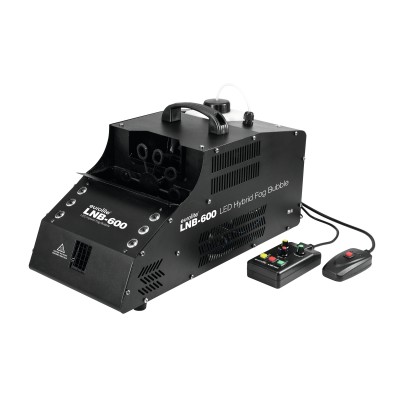 Hibridinė burbulų mašina su dūmais EUROLITE LNB-600 Hibridinė burbulų mašina su dūmais EUROLITE LNB-600