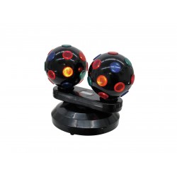 Šviesos muzikos efektas EUROLITE Mini double ball eeam effect