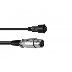 EUROLITE DMX-adapter OUT LED Par/Flood IP65 1m