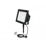Lauko sodo apšvietimas EUROLITE LED IP FL-50 COB RGB IR + Stake
