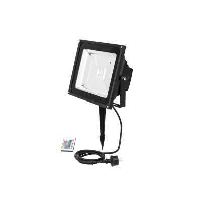 Lauko sodo apšvietimas EUROLITE LED IP FL-50 COB RGB IR + Stake Lauko sodo apšvietimas EUROLITE LED IP FL-50 COB RGB IR + Stake