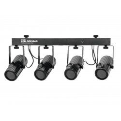 Šviesos efektas EUROLITE LED QDF-Bar RGBAW Light Set