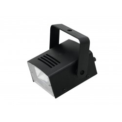 Stroboskopas su baterija EUROLITE LED Disco  baltas
