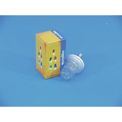 Stroboskopo lempa EUROLITE  E-14 cokolis, skaidri