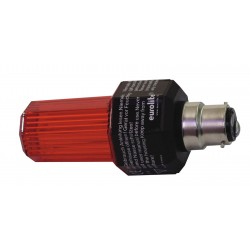 EUROLITE Strobe with B-22 base, red EUROLITE Strobe with B-22 base, red