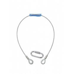 EUROLITE Safety bond A 6x1000mm up to 35kg, silver EUROLITE Safety bond A 6x1000mm up to 35kg, silver