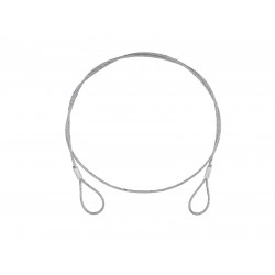 EUROLITE Steel rope 1400x4mm silver without q.link EUROLITE Steel rope 1400x4mm silver without q.link