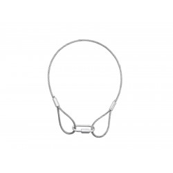 EUROLITE Steel rope 400x3mm silver EUROLITE Steel rope 400x3mm silver