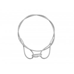 EUROLITE Steel rope 900x4mm silver EUROLITE Steel rope 900x4mm silver