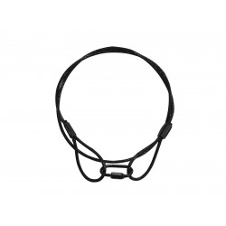 EUROLITE Steel rope 900x4mm,black EUROLITE Steel rope 900x4mm,black