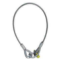 EUROLITE Lifting rope 2000x10mm w. shackle -400kg EUROLITE Lifting rope 2000x10mm w. shackle -400kg