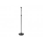 Mikrofono stovas su padu OMNITRONIC Microphone Stand 100-170cm bk