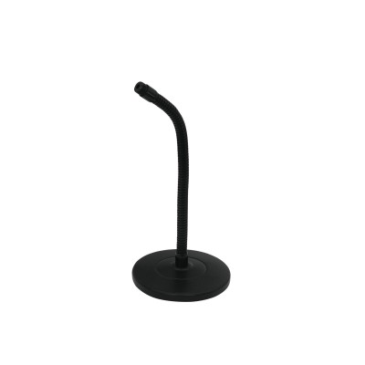 OMNITRONIC Mic table stand 25 cm gooseneck black