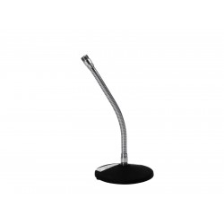 OMNITRONIC Mic table stand 25cm gooseneck sil OMNITRONIC Mic table stand 25cm gooseneck sil
