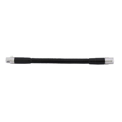 OMNITRONIC Gooseneck black XLR/XLR, 21cm