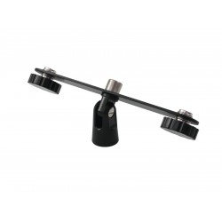 OMNITRONIC Microphone T-bar for 2 microphones OMNITRONIC Microphone T-bar for 2 microphones