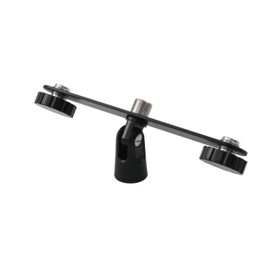 OMNITRONIC Microphone T-bar for 2 microphones