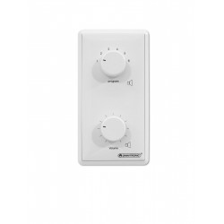 OMNITRONIC PA vol contr/prog select 5W mono wh OMNITRONIC PA vol contr/prog select 5W mono wh