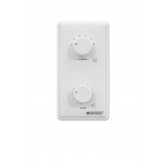 OMNITRONIC PA vol contr/prog select 10W mono wh
