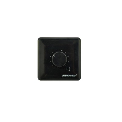 Sieninis stereo garso reguliatorius OMNITRONIC 10W juodas Sieninis stereo garso reguliatorius OMNITRONIC 10W juodas
