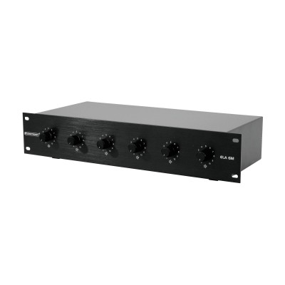Garso reguliatorius OMNITRONIC PA 6-zone mono vol contr 45W bk Garso reguliatorius OMNITRONIC PA 6-zone mono vol contr 45W bk