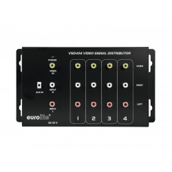 EUROLITE VSD-104 Video distributor 1in4 EUROLITE VSD-104 Video distributor 1in4
