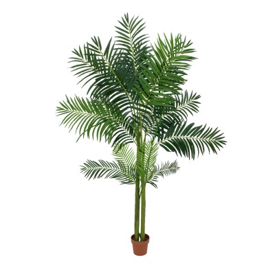 Didelė dirbtinė palmė EUROPALMS Areca palm, 4 stiebai, 240cm