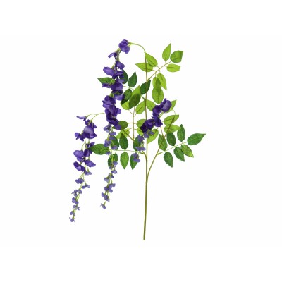 Dirbtinė visterijos šakelė EUROPALMS Wisteria Branch, purple Dirbtinė visterijos šakelė EUROPALMS Wisteria Branch, purple