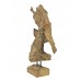 EUROPALMS Natural wood sculpture 60cm