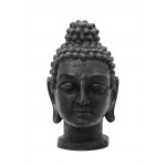Didelė Budos galva EUROPALMS Head of Buddha, antique-black, 75cm