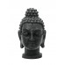 Didelė Budos galva EUROPALMS Head of Buddha, antique-black, 75cm