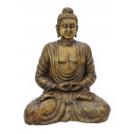 Budos skulptūra EUROPALMS Buddha, antique-gold, 120cm