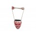 Kabanti kaukolė EUROPALMS Halloween Hanging Skull, 160cm Kabanti kaukolė EUROPALMS Halloween Hanging Skull, 160cm
