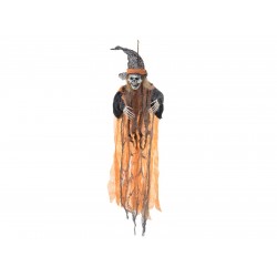 Ragana EUROPALMS Halloween Witch, orange, 90cm