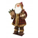 Pripučiamas Kalėdų Senis EUROPALMS Bushy beard Santa, inflatable with integrated pump, 16