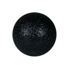 Dekoraciniai burbulai EUROPALMS 6cm, juodi, su blizgužiais 6vnt.