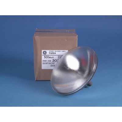 Lempa GE CP87 PAR-64 240V/500W NSP 300h Lempa GE CP87 PAR-64 240V/500W NSP 300h