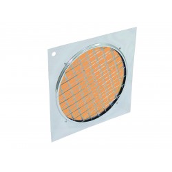EUROLITE Orange dichroic filter silv. frame PAR-64 EUROLITE Orange dichroic filter silv. frame PAR-64