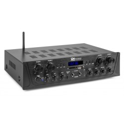 Power Dynamics PV240BT 4-kanalų garso stiprintuvas 4x 100W su USB/BT/SD/FM