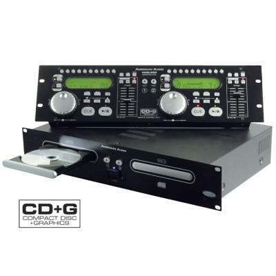 Grotuvas CDG350 dual CD/CDG player
