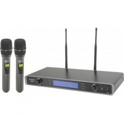 Belaidžių mikrofonų sistema UHF RU210H
