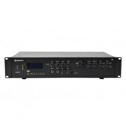  Stereo stiprintuvas su mikšeriu ir vidiniu grotuvu 2x 200W