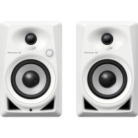 PIONEER DJ DM-40 aktyvios monitorinės  garso kolonėlės, baltos