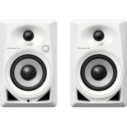 PIONEER DJ DM-40 aktyvios monitorinės  garso kolonėlės, baltos