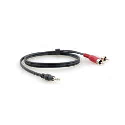 KRAMER C-A35M/2RAM-15 stereo 3.5mm į 2RCA kabelis 4.6M
