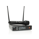 AMC ILive 1 bevielis mikrofono komplektas su rankiniu mikrofonu (606-621 MHz)