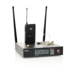 AMC iLive 2 bevielis mikrofono komplektas su mikrofonu ir lankeliu (606-621MHz)